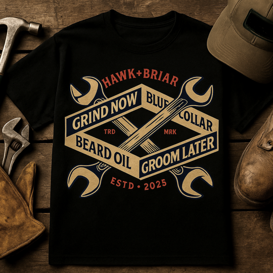 Grind Now, Groom Later Tee